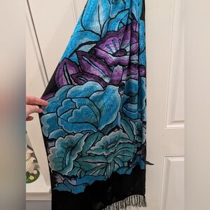 Pineda Covalin Printed Silk Shawl